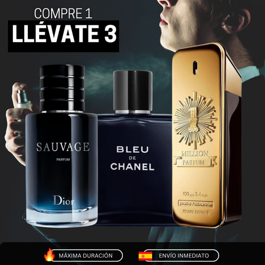 Pack Trio Perfumes Masculinos